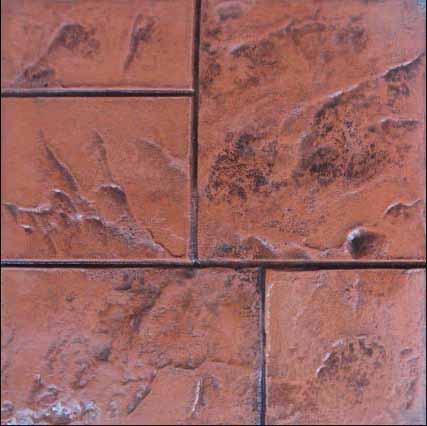 050壓花地坪樣品