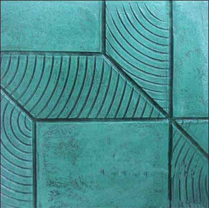 085壓花地坪樣品